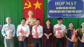 Châu Thành họp mặt gia đình văn hóa tiêu biểu