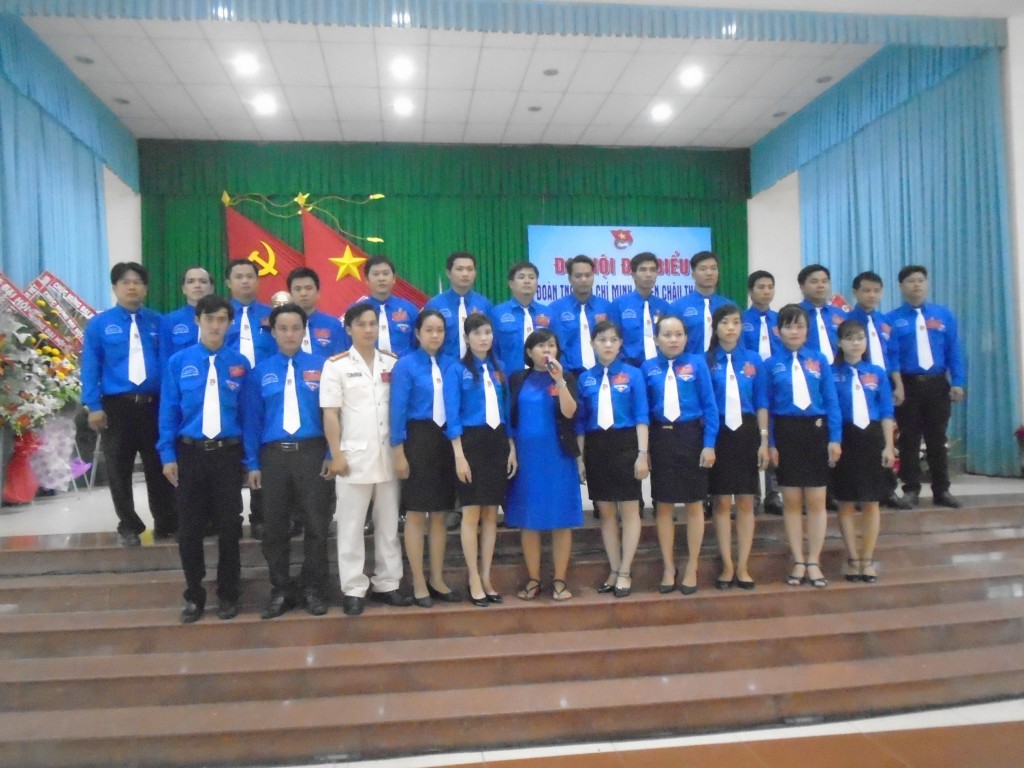 BCH Huyện Đoàn nhiệm kỳ 2017-2022 ra mắt