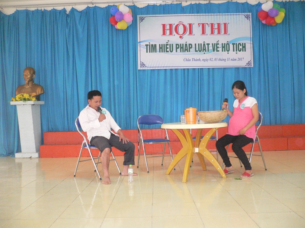 Một cảnh trong Tiểu phẩm TÔI ĐÃ BIẾT RỒI