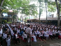 Tuyên truyền” Sức khoẻ sinh sản” trong các trường học