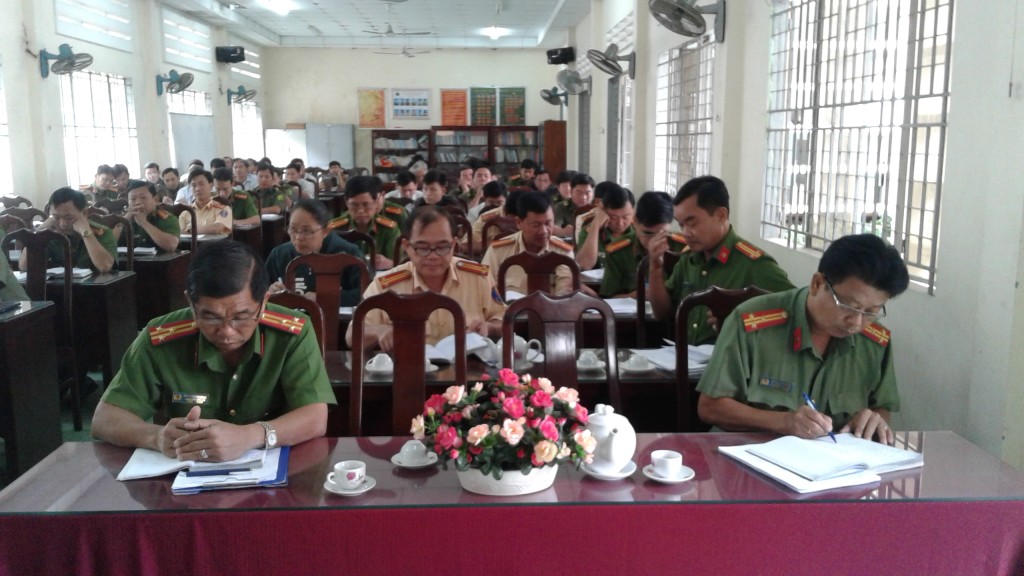 Hội nghị triển khai Kế hoạch bảo vệ an ninh trật tự Tết Mậu Tuất