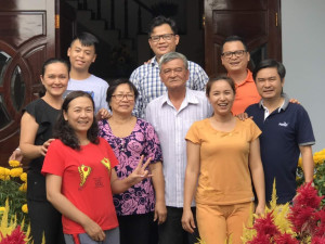 Gia đình ông Lê Tấn Đức, gia đình hạnh phúc tiêu biểu ở Thị trấn Tân Hiệp