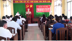 Quang cảnh hội nghị triển khai kế hoạch phòng chống  bệnh dịch tả heo Châu Phi